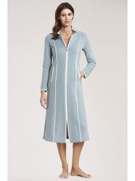 Louis Feraud Texture Zipped Robe